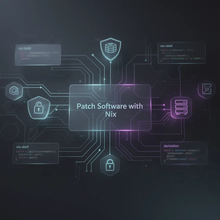 Patch Software with Nix
