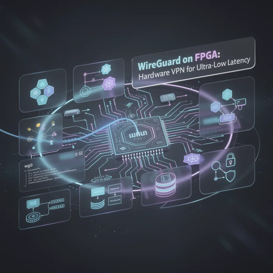WireGuard on FPGA: Hardware VPN for Ultra-Low Latency